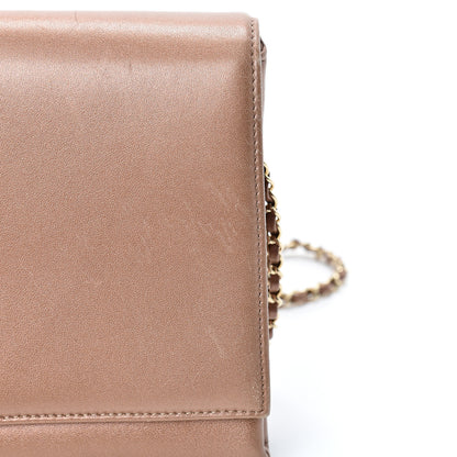 Chanel Metallic Calfskin CC Small Flap Bronze 14 of 16