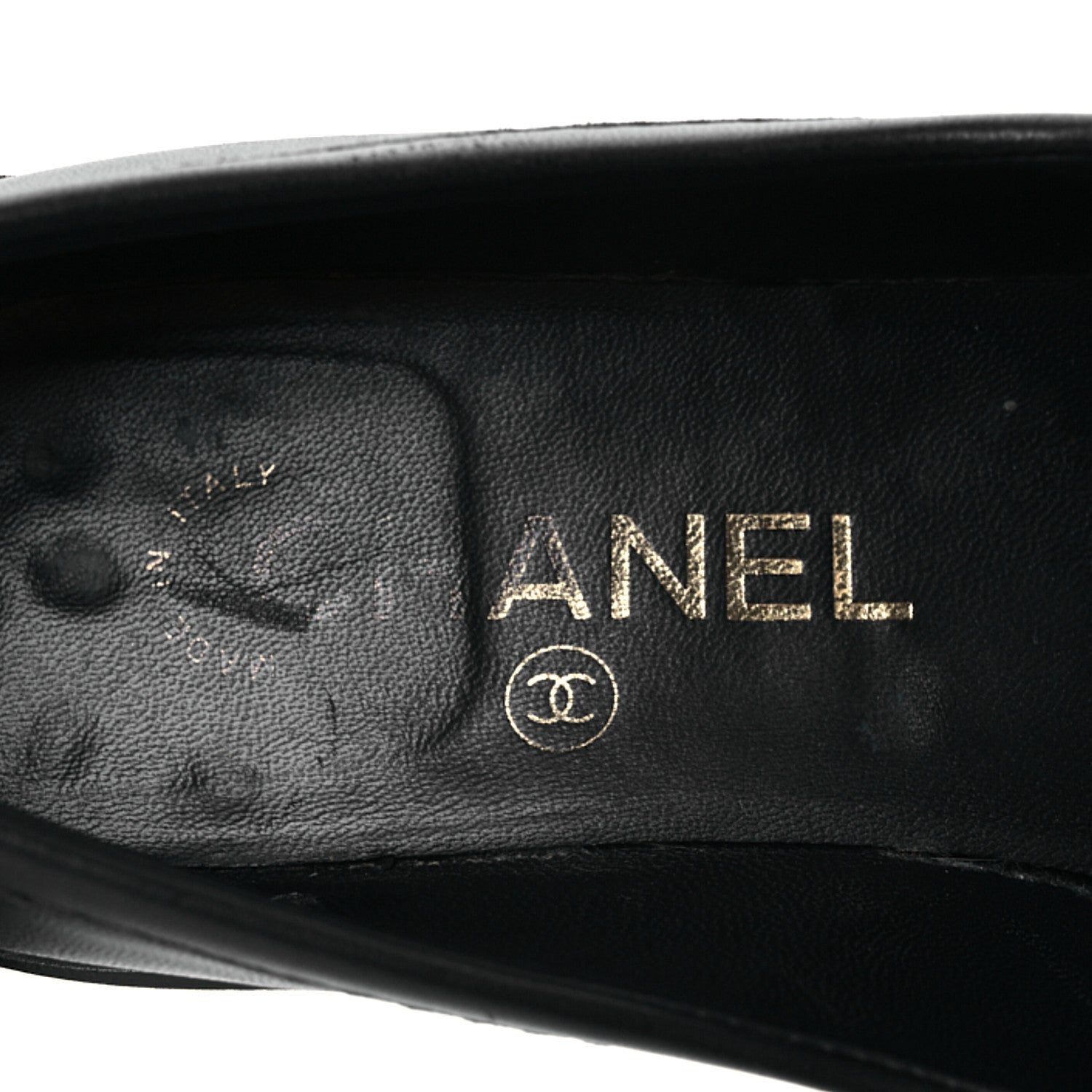 Chanel Lambskin Quilted CC Turnlock Loafers 37 Navy 9 of 18