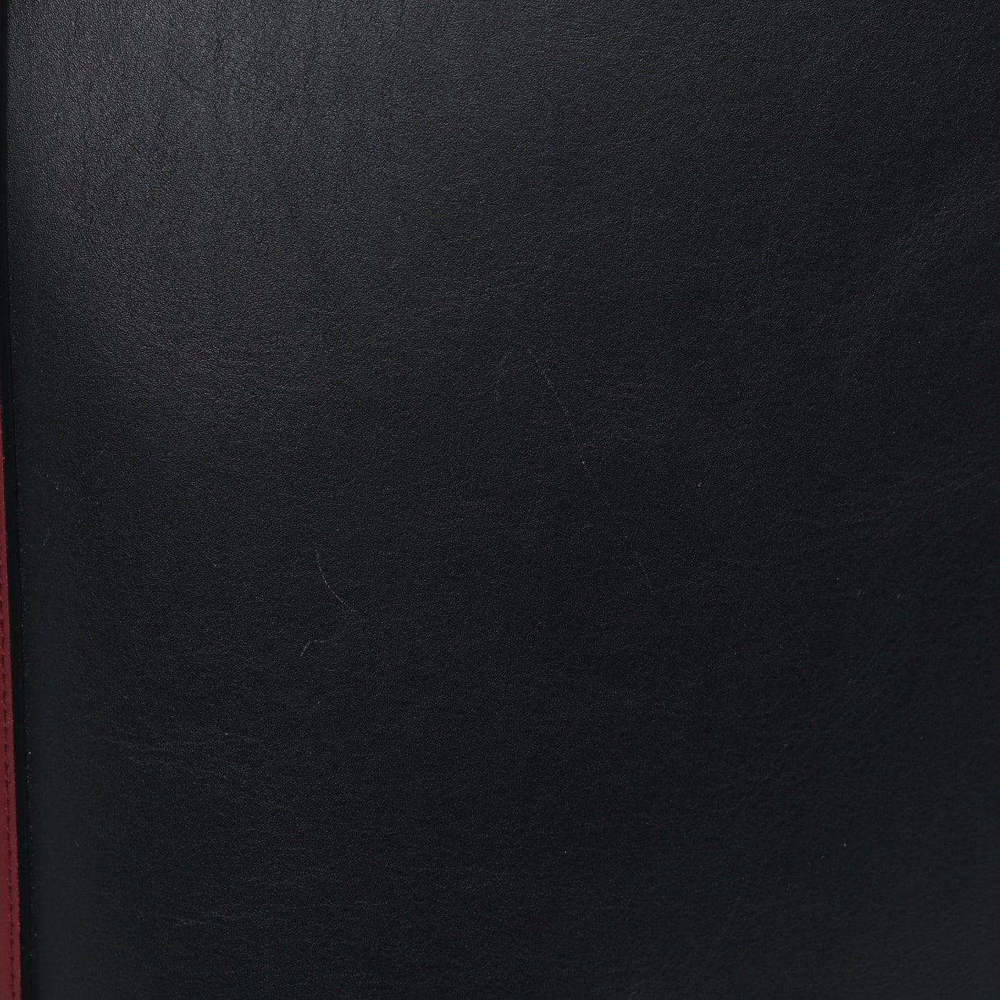Shiny Smooth Calfskin Small Twisted Cabas Dark Ruby Navy