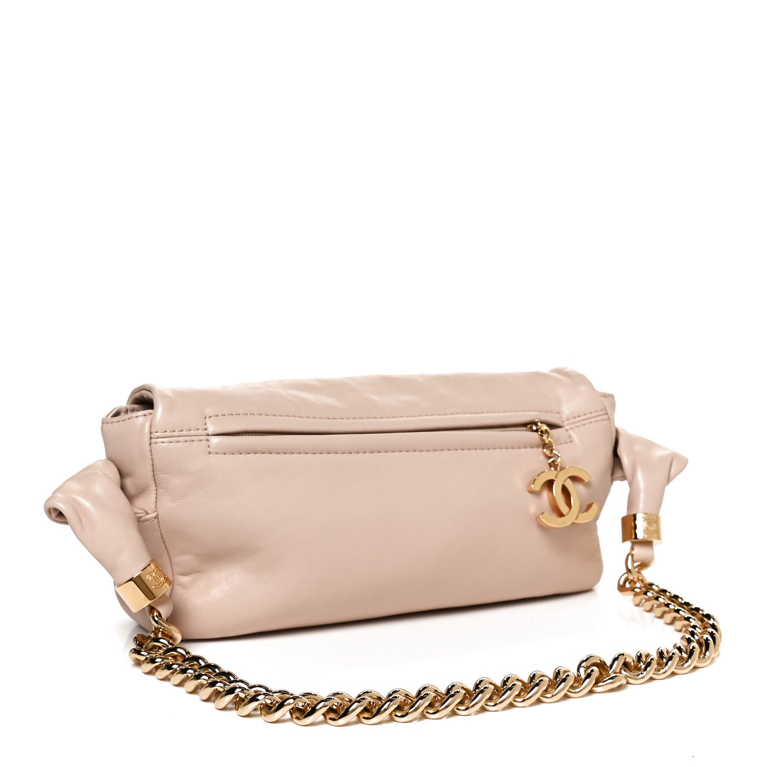 Chanel Lambskin Medium Rodeo Drive Flap Beige 2 of 9