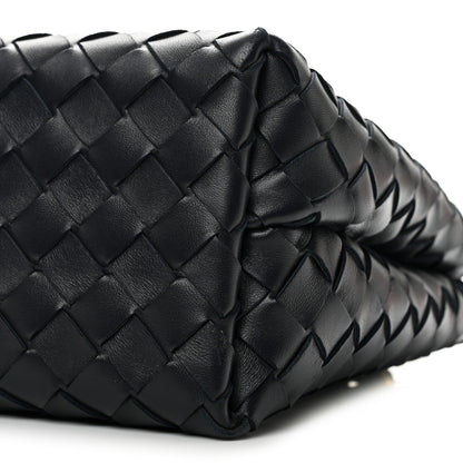 Bottega Veneta Nappa Intrecciato Small Andiamo With Chain Shoulder Bag Nocturnal 9 of 11