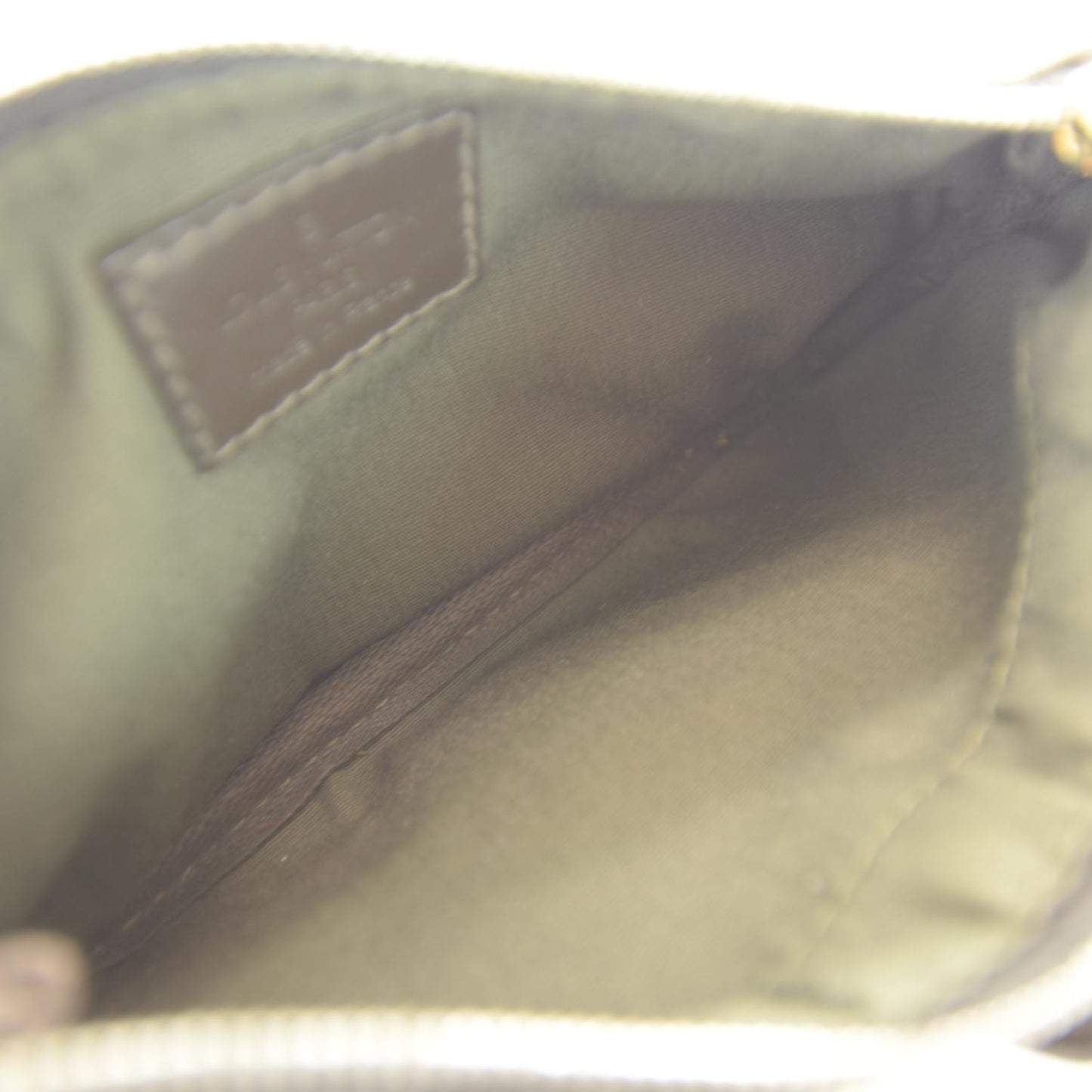 Mini Monogram Anne Sophie Pochette Clutch Kaki