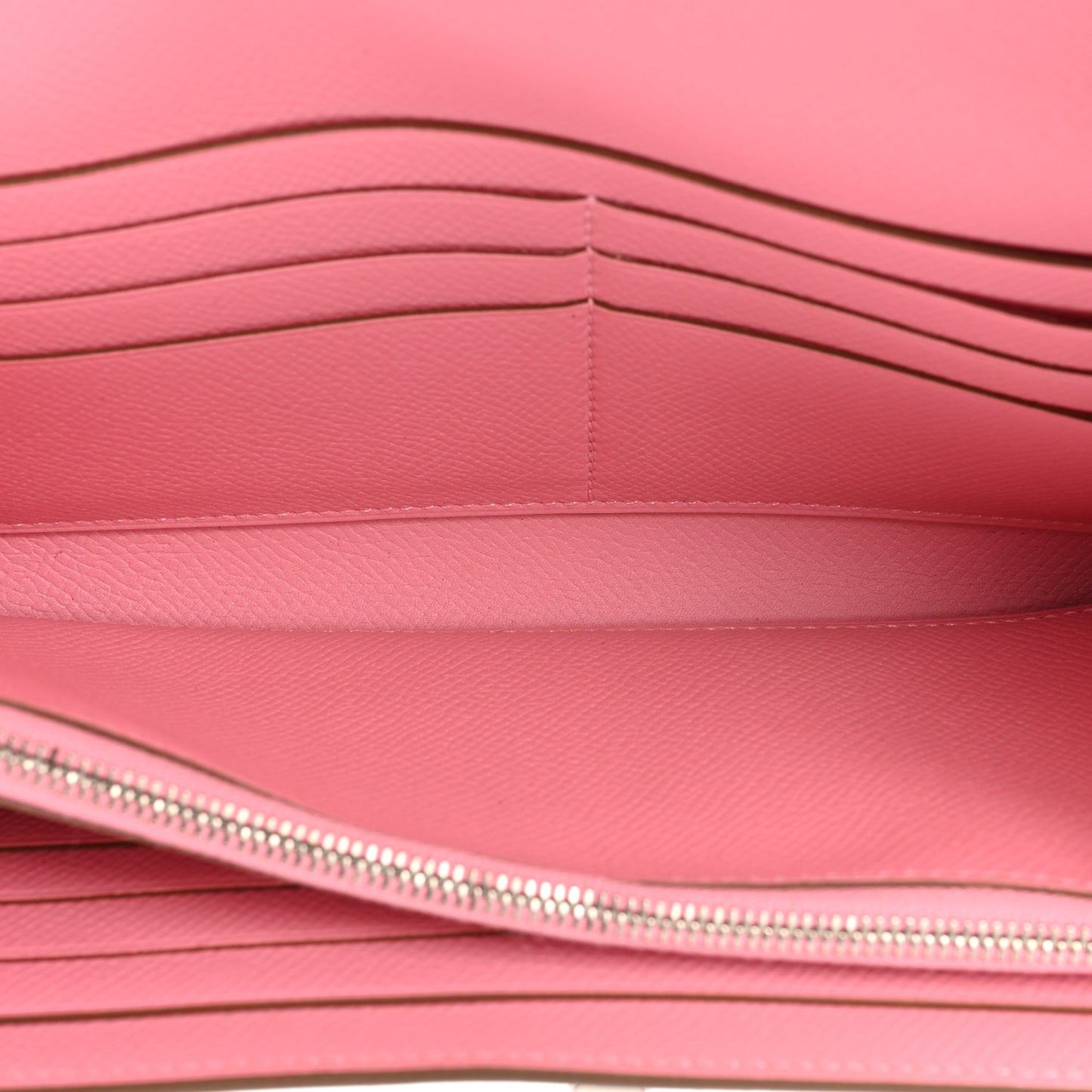 Epsom Kelly Longue Wallet Rose Confetti