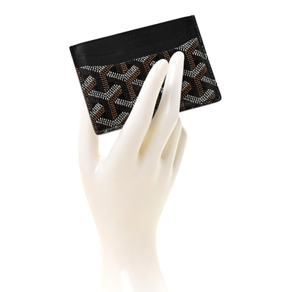 Goyard Goyardine Saint Sulpice Card Holder Black 2 of 6