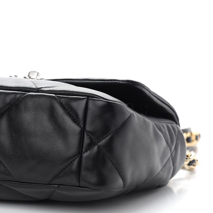 Chanel Lambskin Quilted Medium Chanel 19 Flap Black 8 of 9