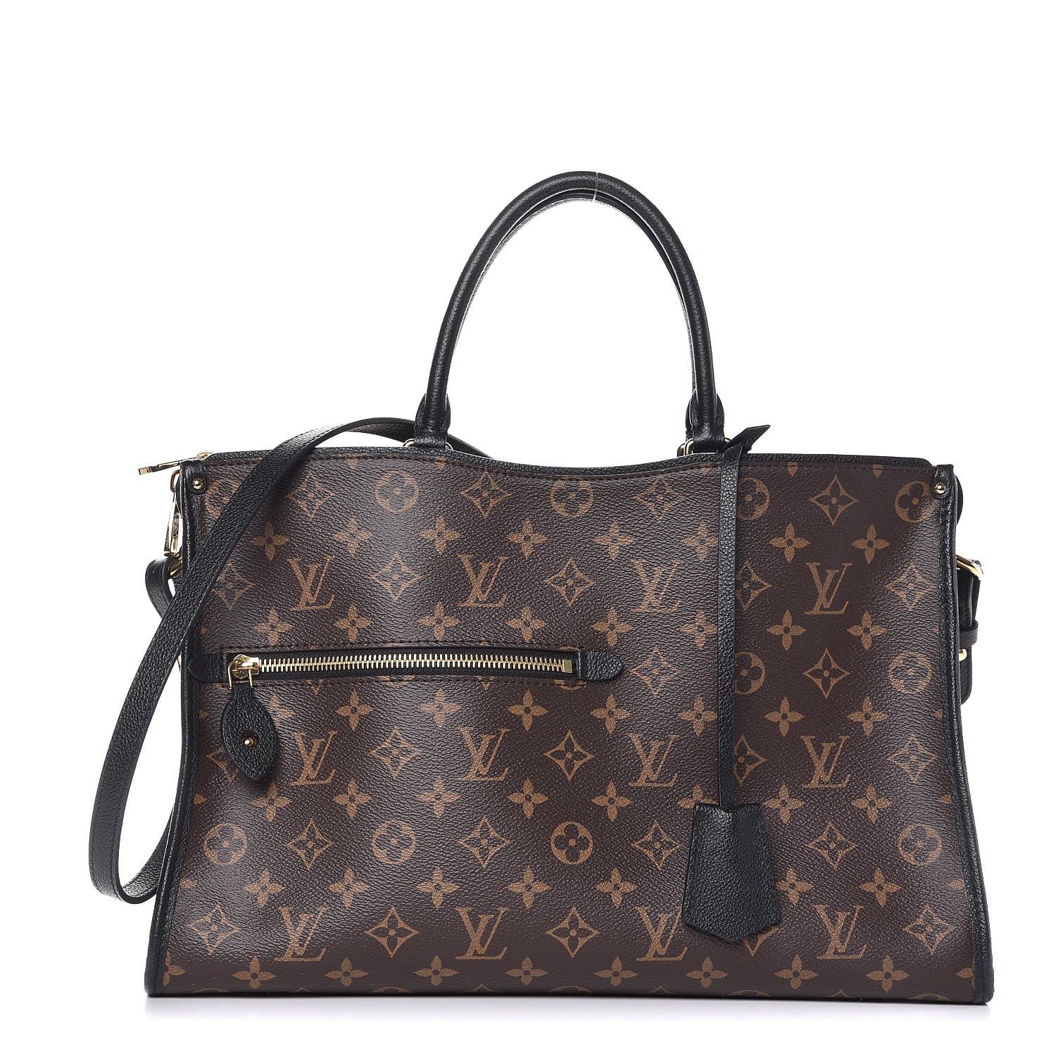 Louis Vuitton Monogram Popincourt MM Black 1 of 8