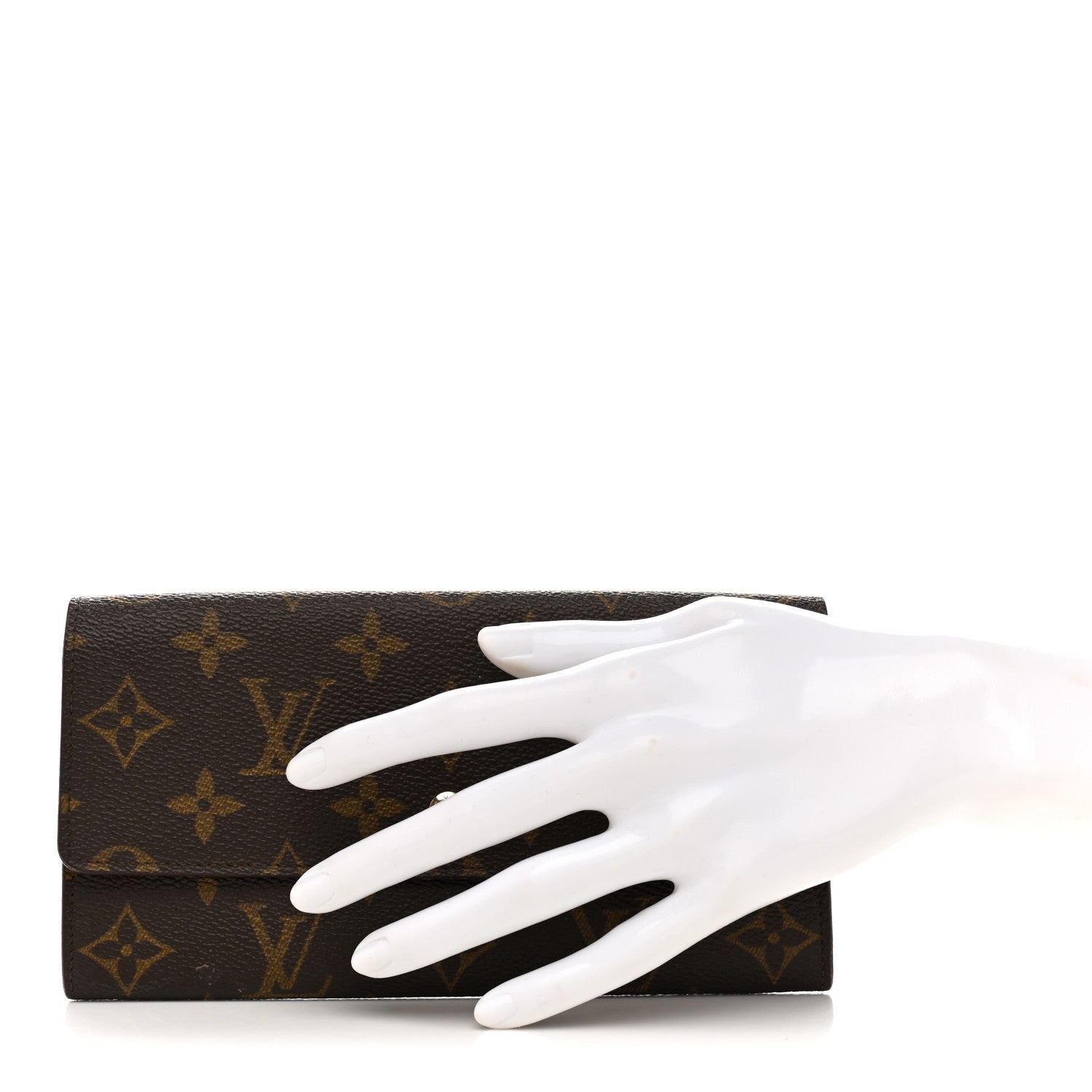 Louis Vuitton Monogram Sarah Wallet 2 of 11