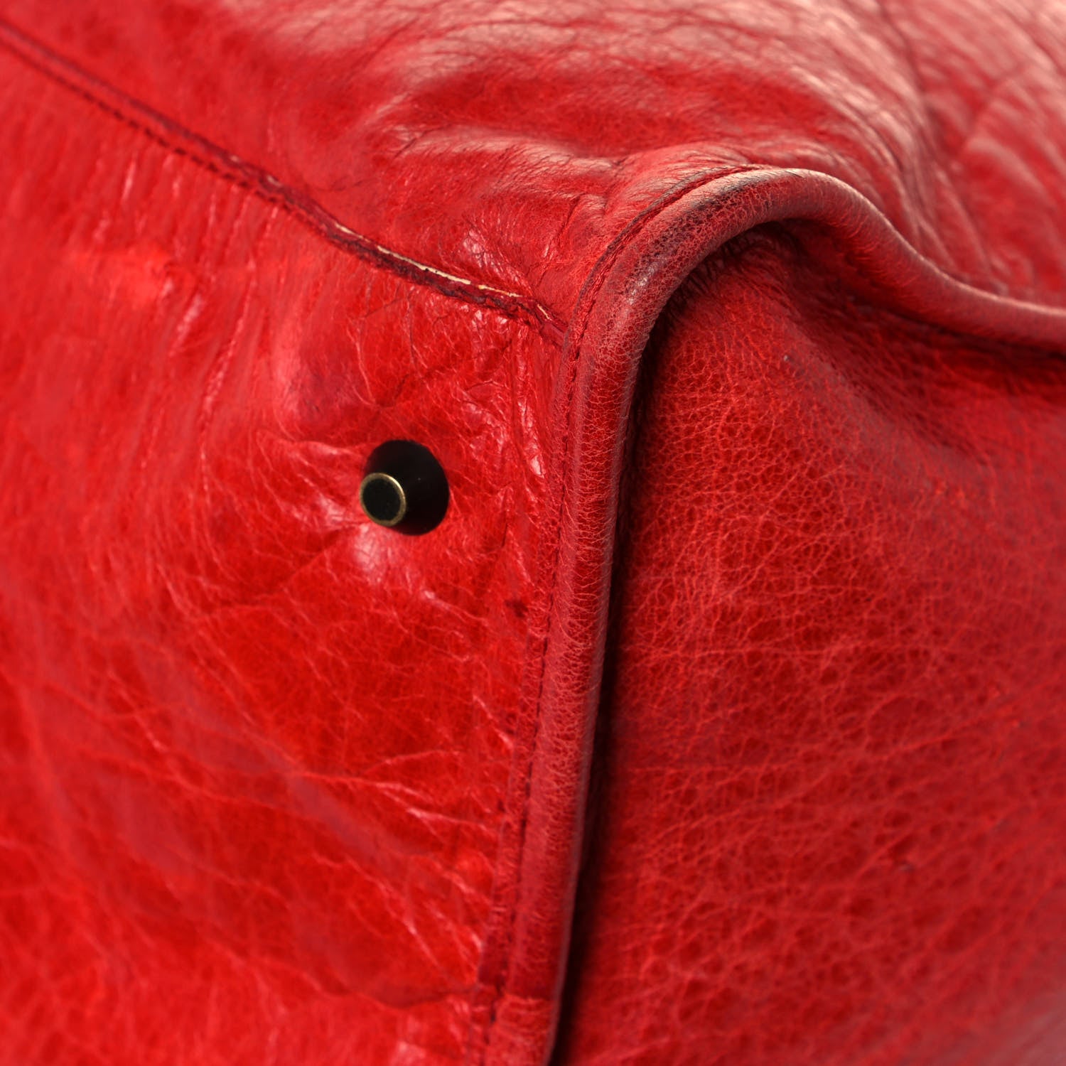 Balenciaga Agneau Classic Hardware Work Vermillion 12 of 20