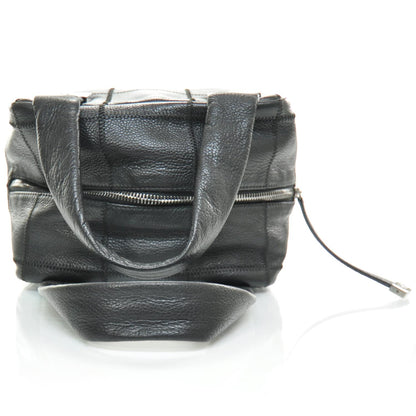 Chanel Caviar Square Stitched Small Handbag Black 5 of 9