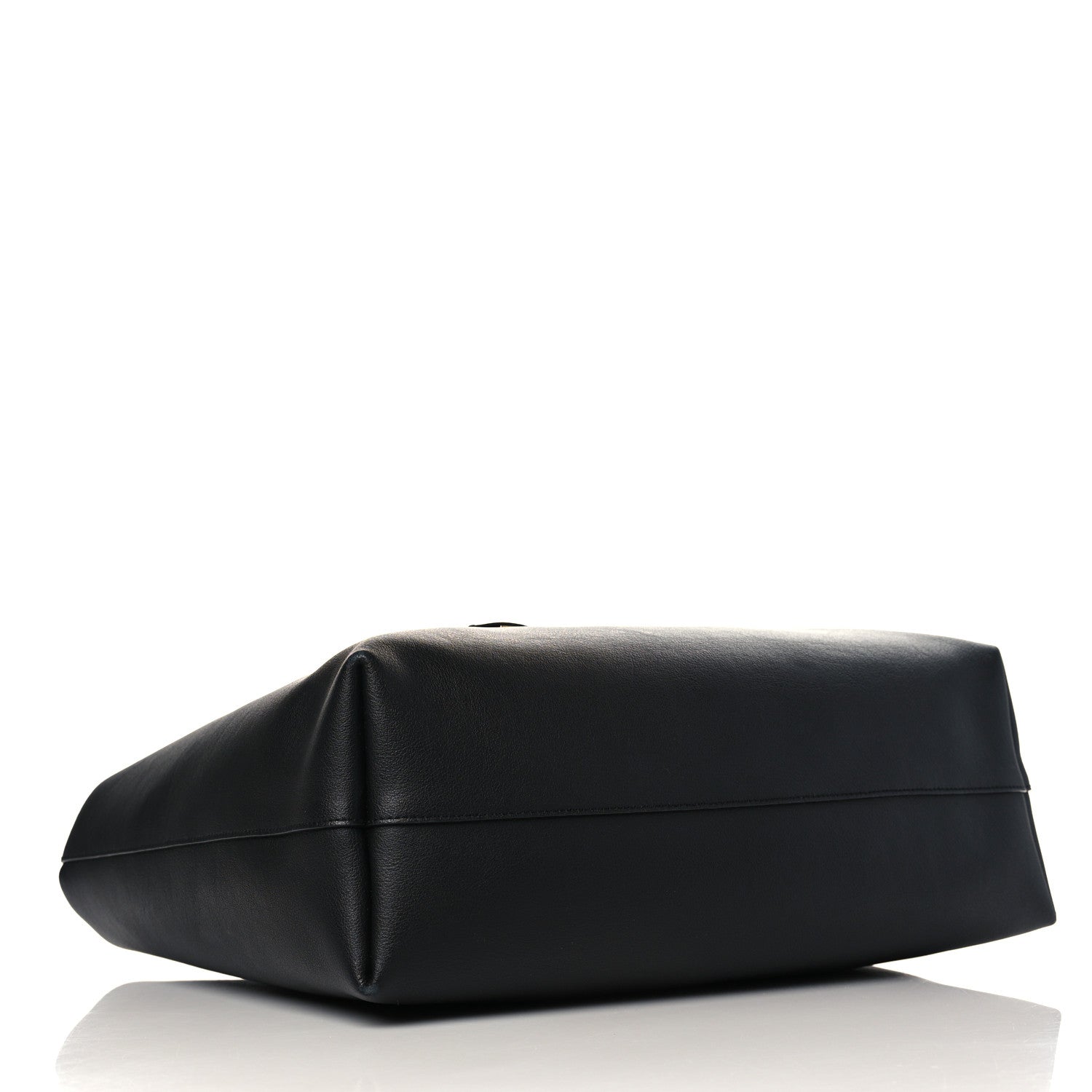 Saint Laurent Calfskin Large Shopping Tote Black 5 of 10