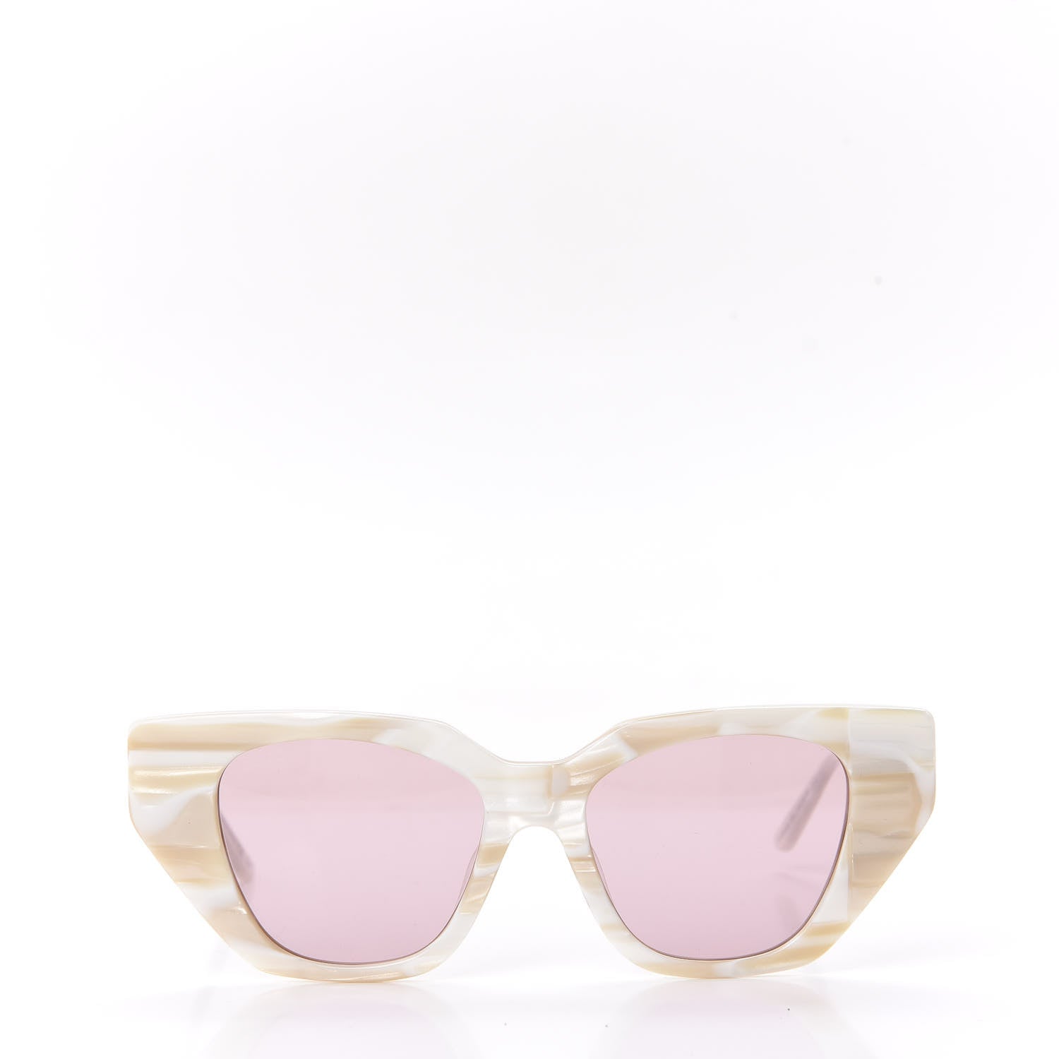 Gucci Crystal Embellished Cat Eye GG0641S Sunglasses White 2 of 8