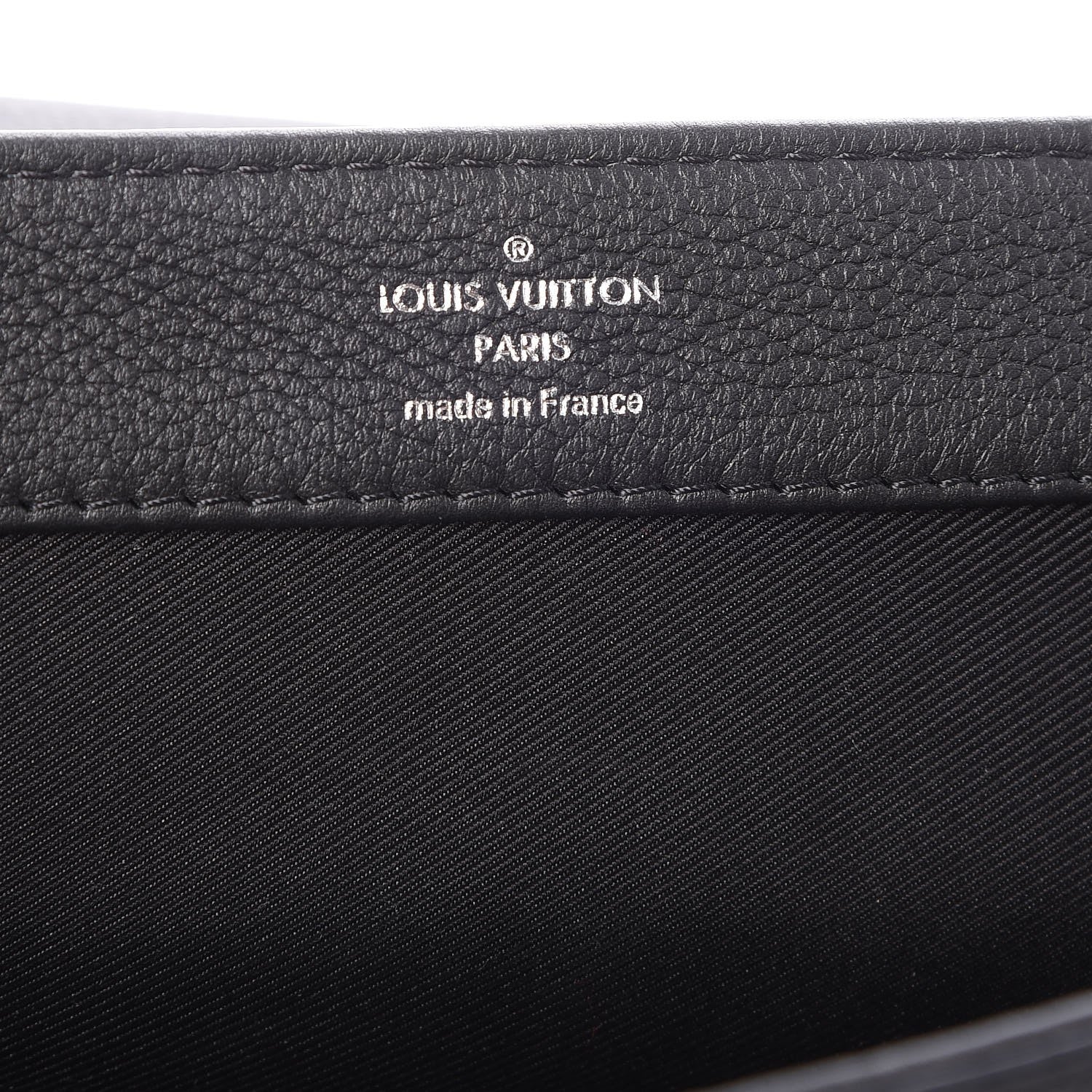 Louis Vuitton Calfskin Lockme II Chain Bag BB Black 6 of 6