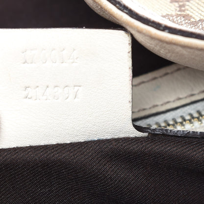 Gucci Monogram Large Wave Hobo Off White 7 of 16