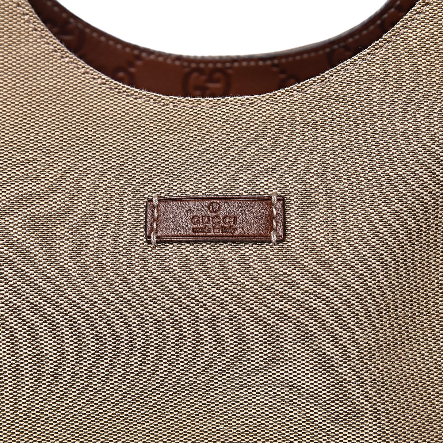 Canvas Guccissima Hobo Brown