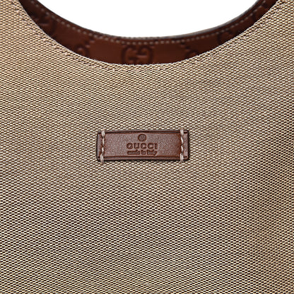Gucci Canvas Guccissima Hobo Brown 13 of 13