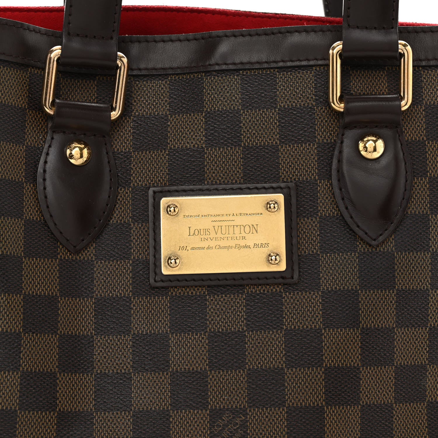 Louis Vuitton Damier Ebene Hampstead PM 8 of 10