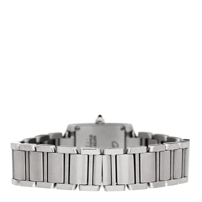Cartier Stainless Steel 20mm Tank Francaise Quartz Watch 3 of 4