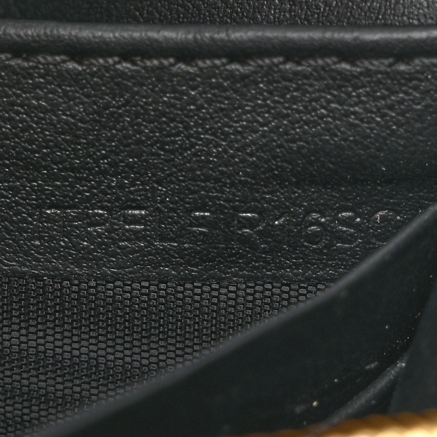 Burberry Derby Calfskin House Check Wallet On Chain Black 8 of 11