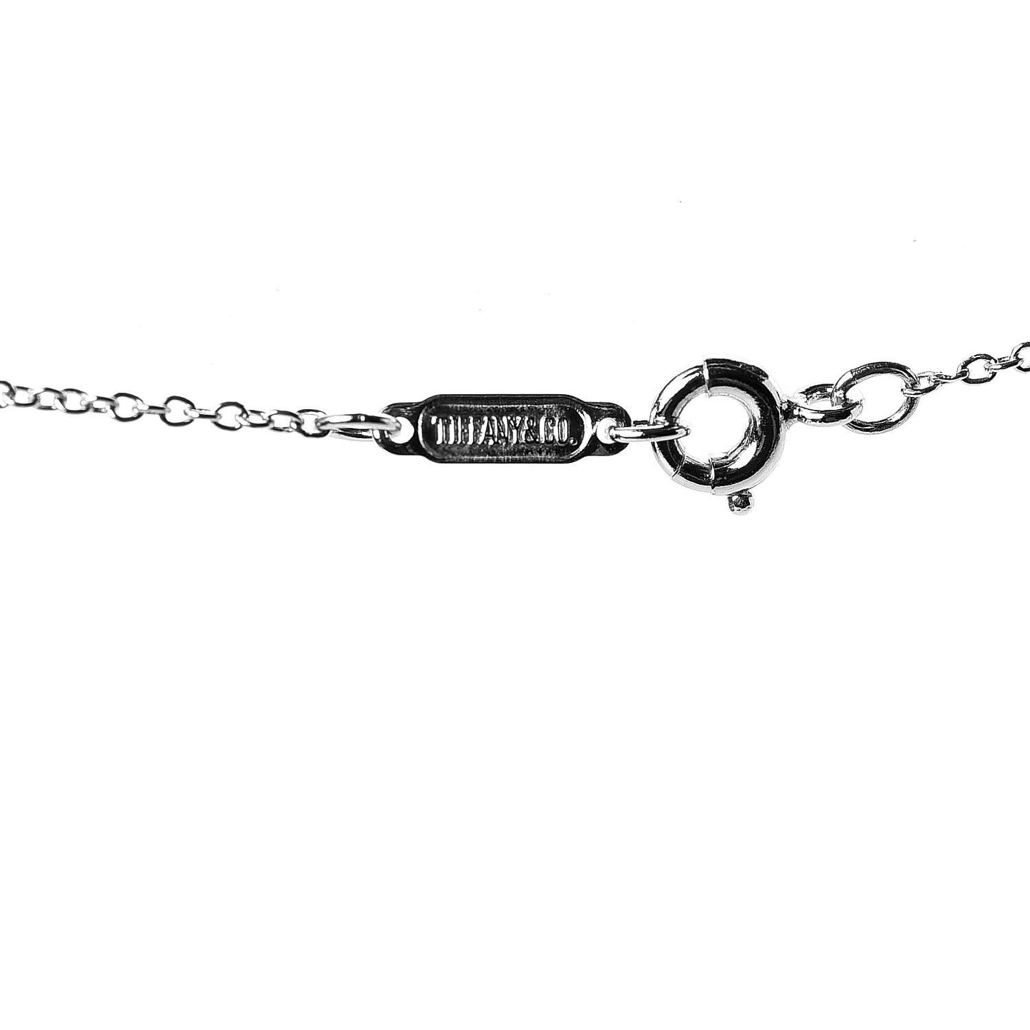 Platinum Diamond Small Cross Pendant Necklace