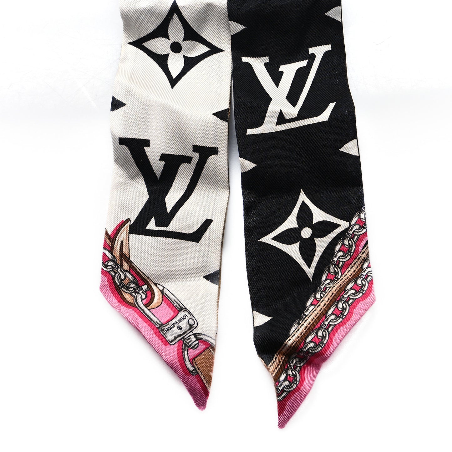 Silk Ultimate Monogram BB Bandeau Black