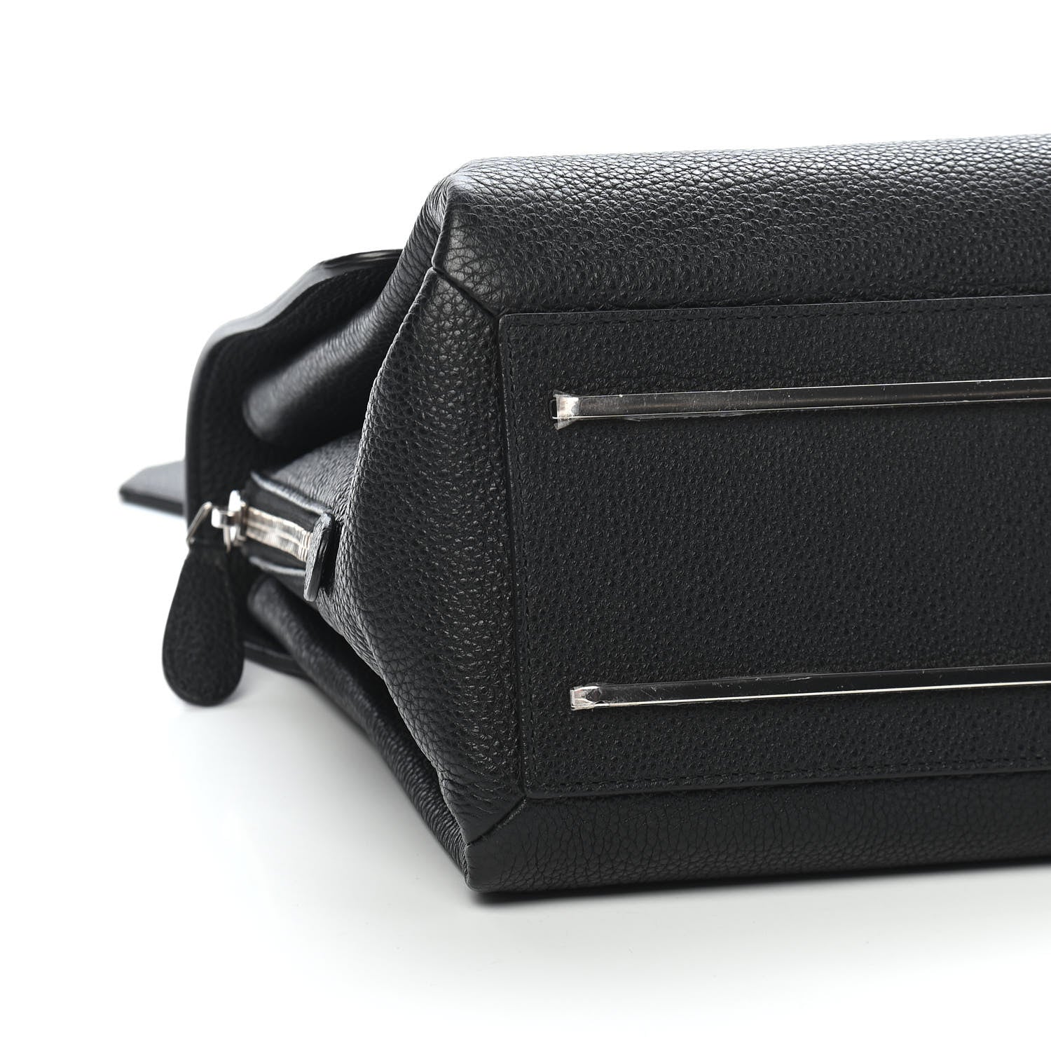 Balenciaga Grained Calfskin Le Dix Small Soft Cartable Black 8 of 9