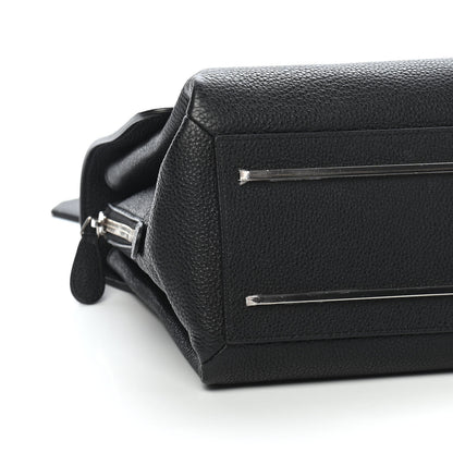 Balenciaga Grained Calfskin Le Dix Small Soft Cartable Black 8 of 9