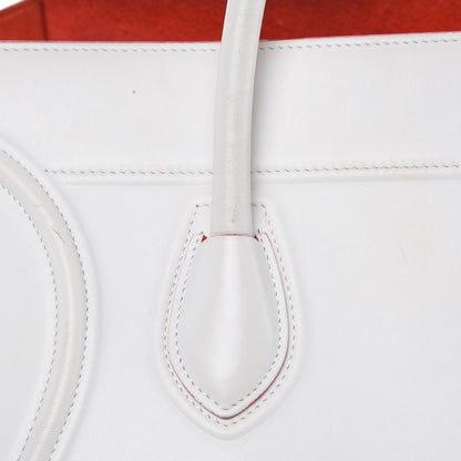Celine Smooth Calfskin Medium Phantom Luggage White 19 of 26