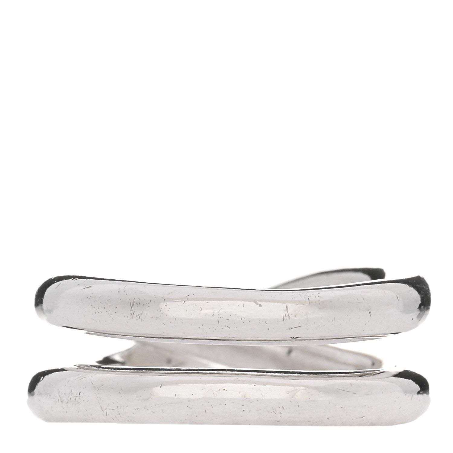 Tiffany Sterling Silver Paloma Picasso Crossover Ring 51 5.75 3 of 4