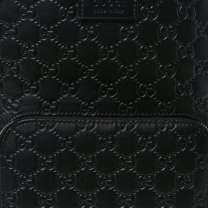Gucci Guccissima Signature Small Day Backpack Black 8 of 13
