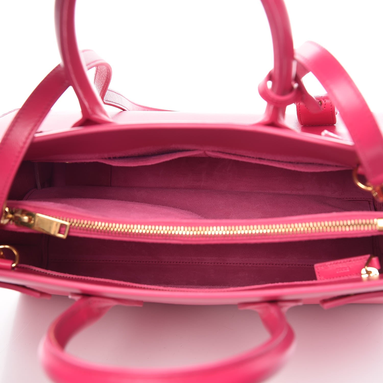 Saint Laurent Calfskin Small Sac De Jour Bubblegum 6 of 8