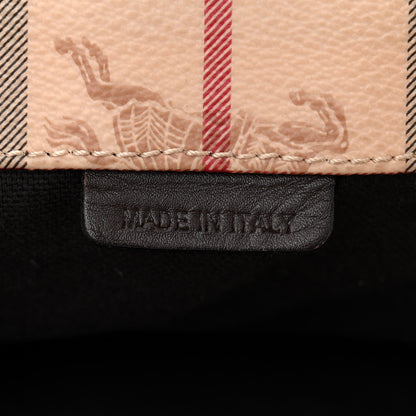 Burberry Haymarket Check Large Canterbury Tote Chocolate 8 of 17