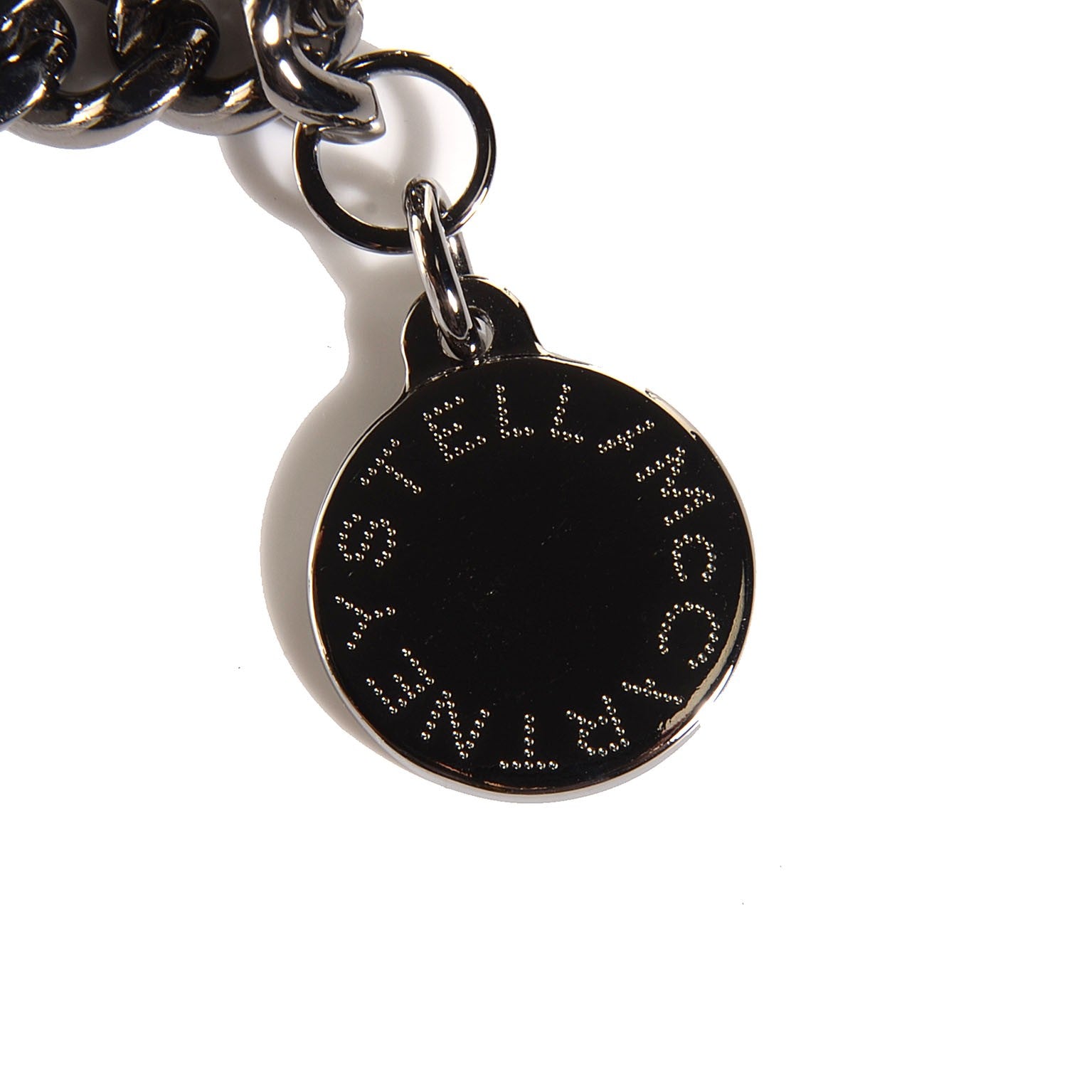 Stella McCartney Faux Leather Shaggy Deer Falabella Crossbody Bag Black 9 of 9