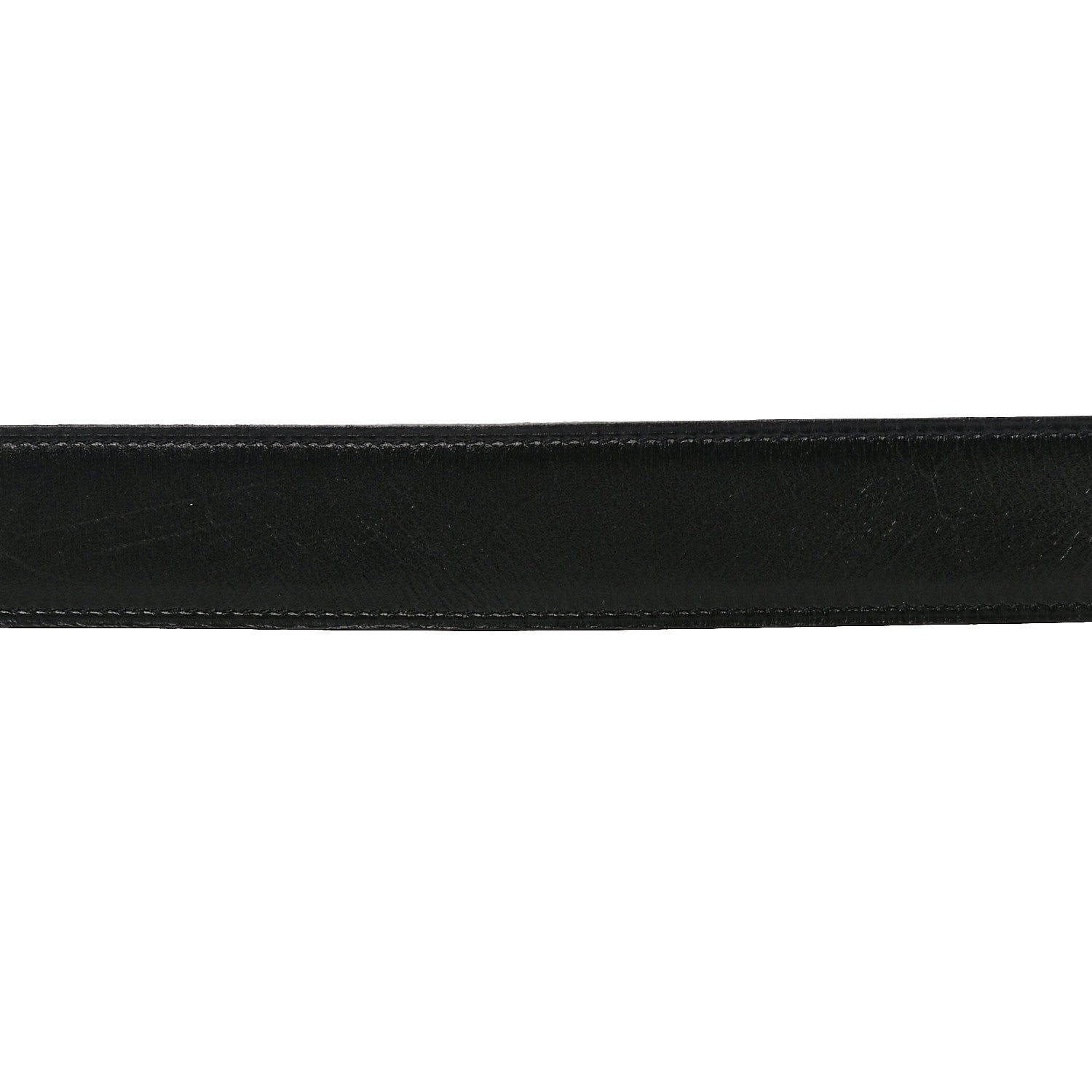 Hermes Box Togo 32mm H Belt 85 Black Blue Jean 8 of 11