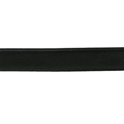 Hermes Box Togo 32mm H Belt 85 Black Blue Jean 8 of 11