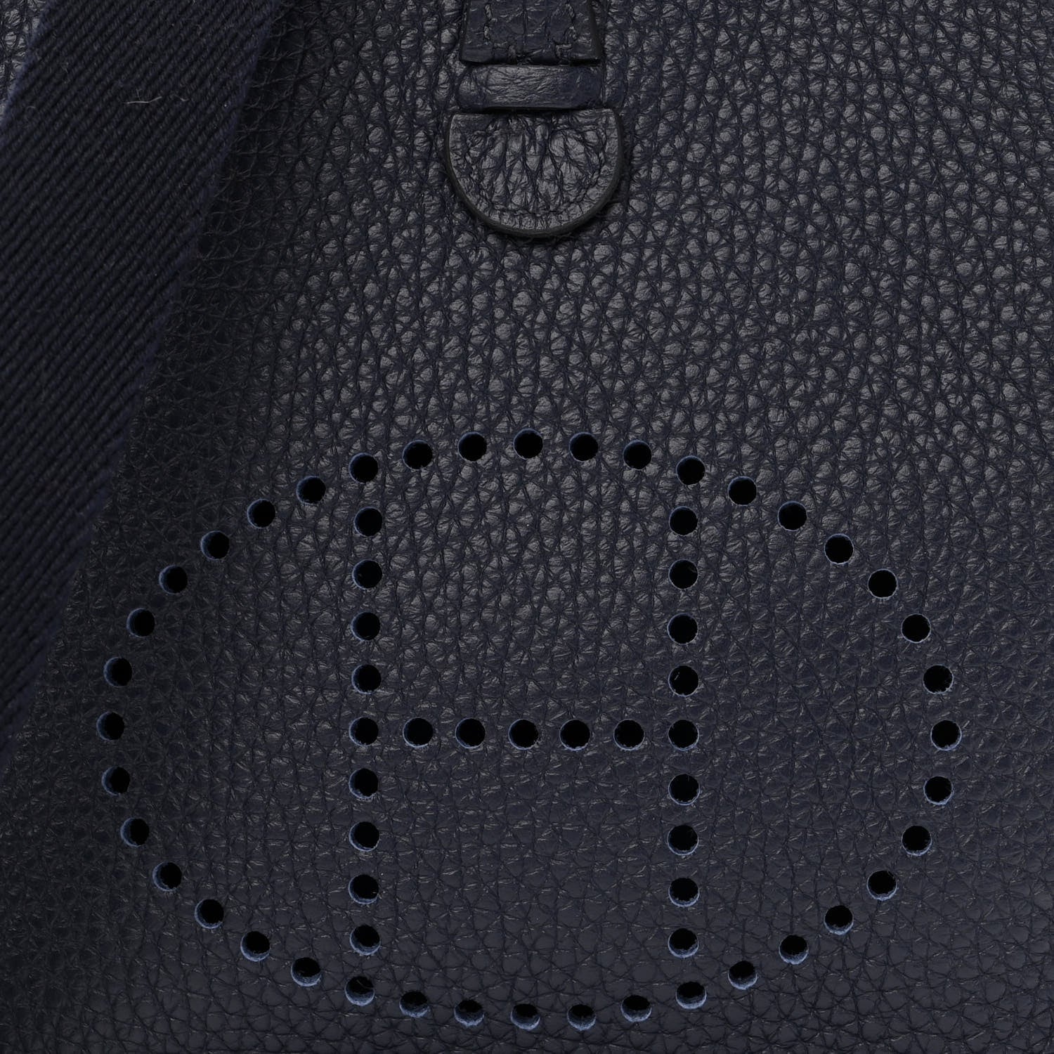 Hermes Taurillon Clemence Evelyne TPM Bleu Nuit 7 of 10