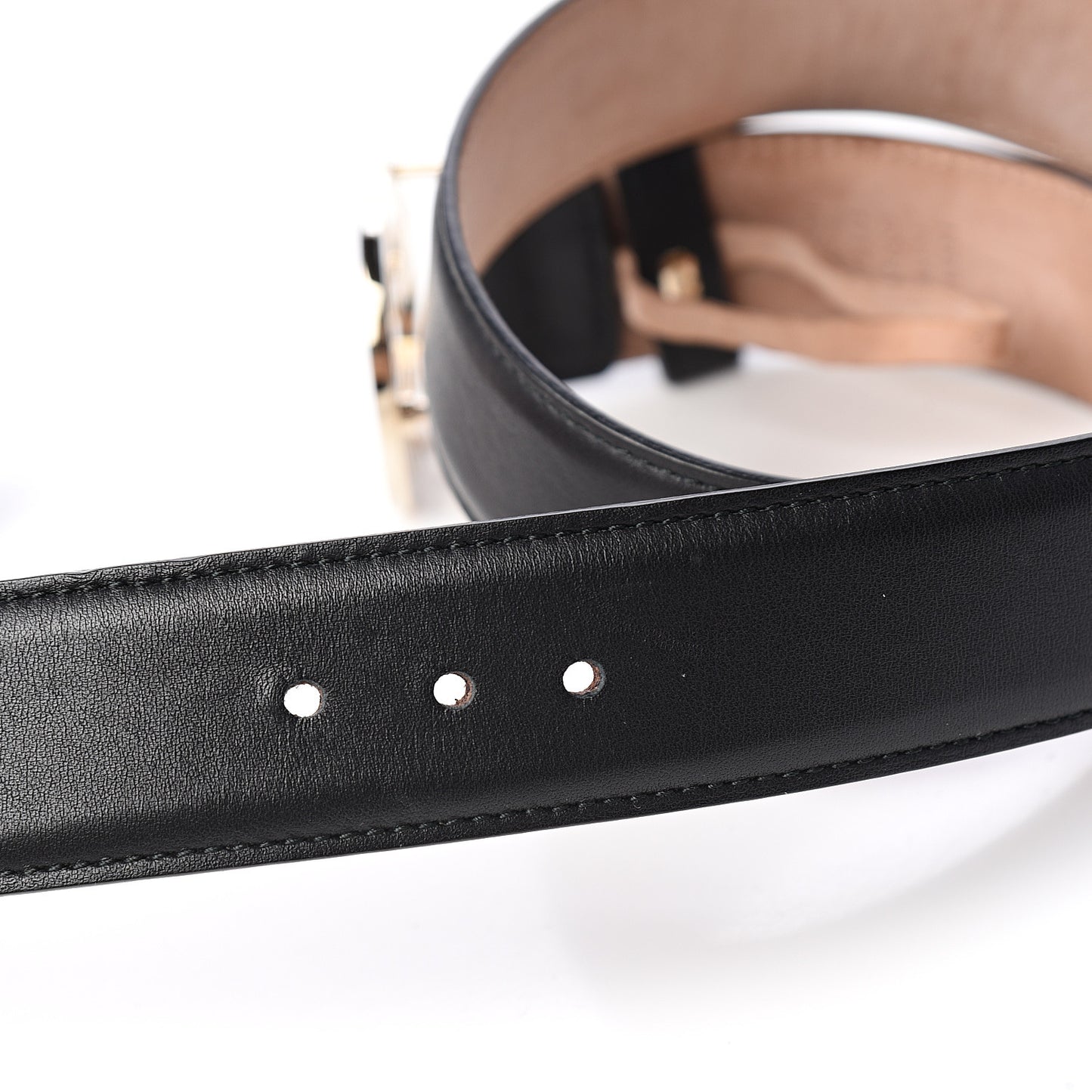 Calfskin Interlocking G 37mm Belt 85 34 Black