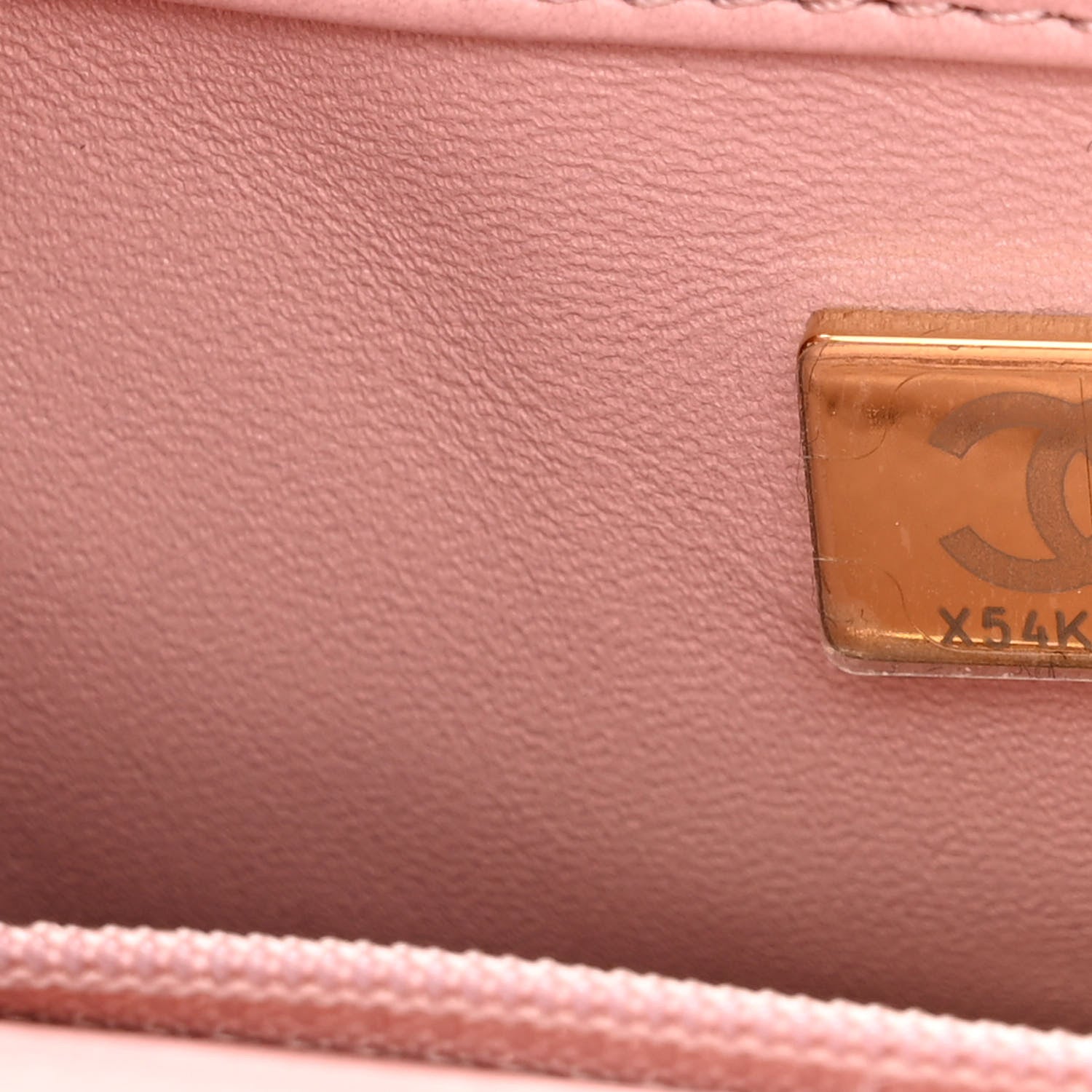 Chanel Lambskin Crystal Diamante Small Flap Light Pink 7 of 10