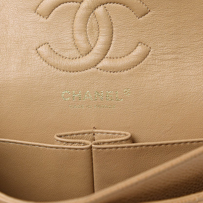 Chanel Caviar Quilted Small Double Flap Beige 6 of 16