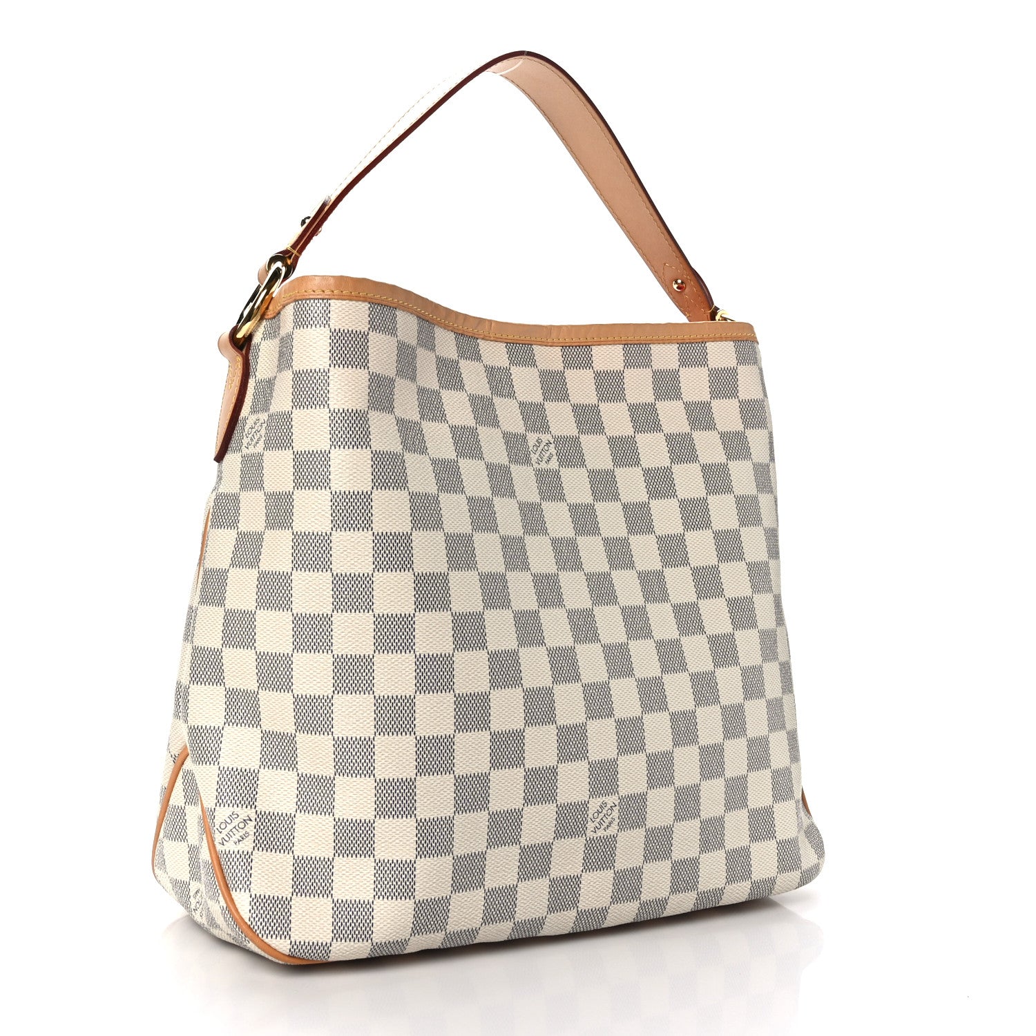 Louis Vuitton Damier Azur Delightful PM Pink 4 of 8