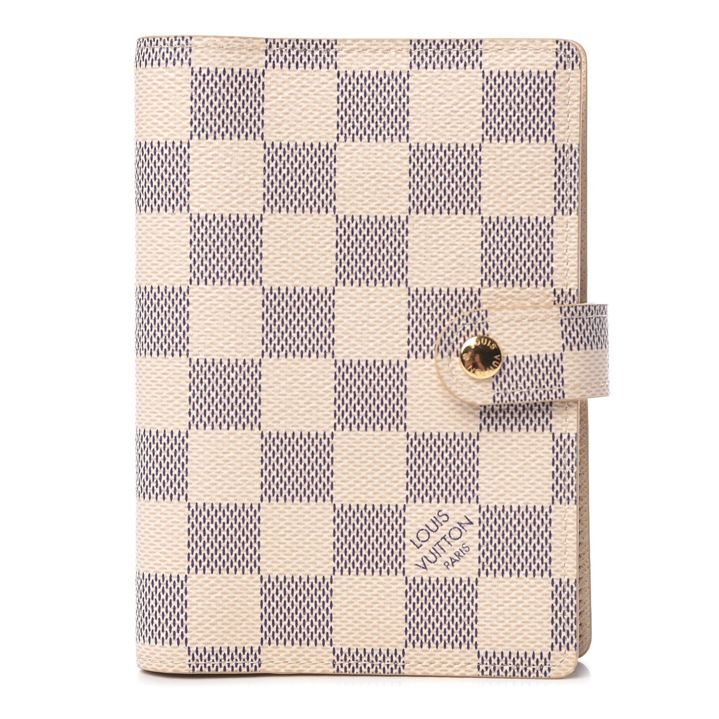 Damier Azur Small Ring Agenda Cover