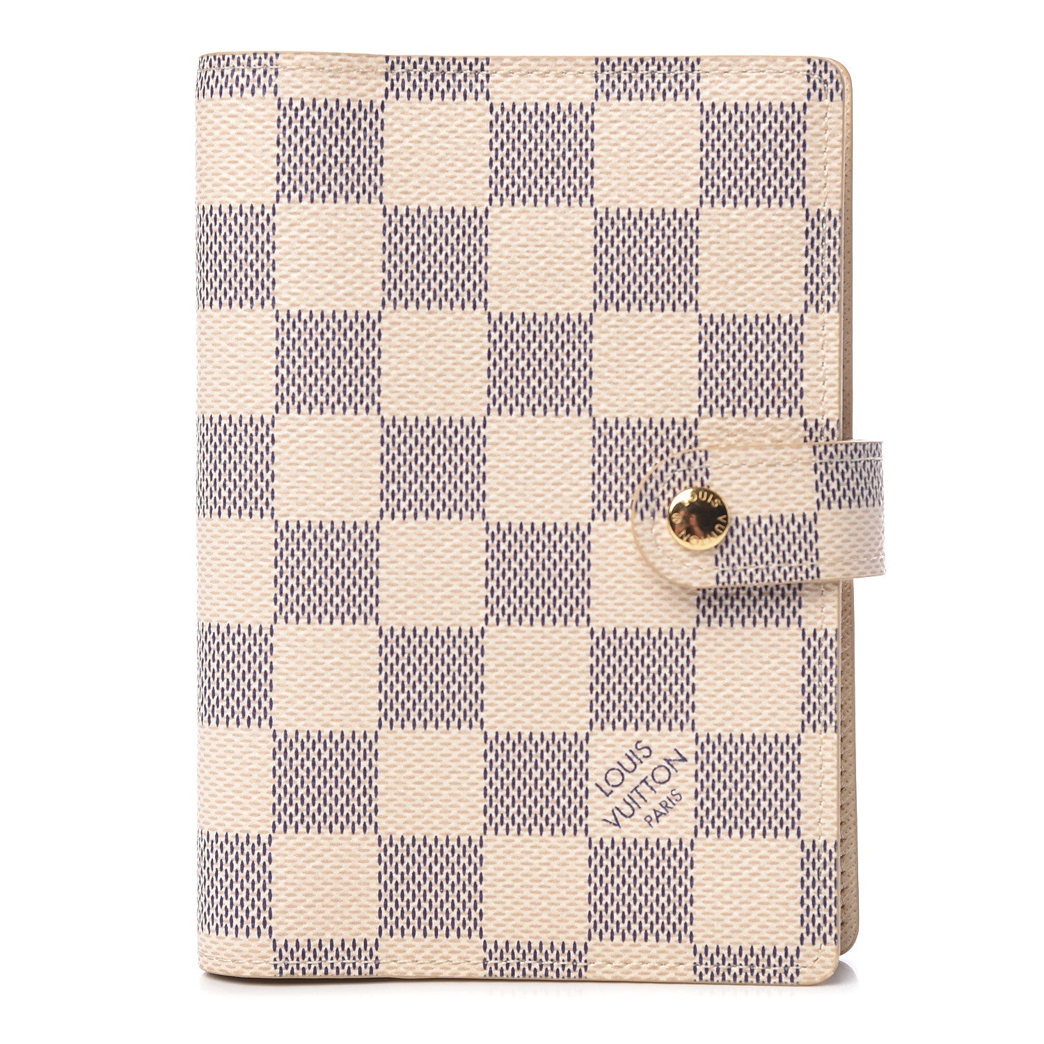 Louis Vuitton Damier Azur Small Ring Agenda Cover 1 of 7