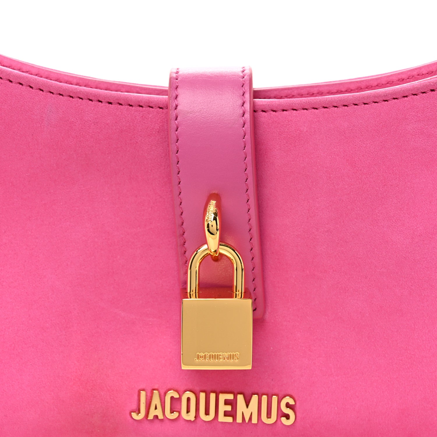 Jacquemus Nubuck Le Bisou Candenas Dark Pink 1792526 – FASHIONPHILE