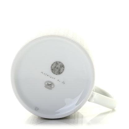 Hermes Porcelain Mosaique au 24 Mug Platinum 3 of 4