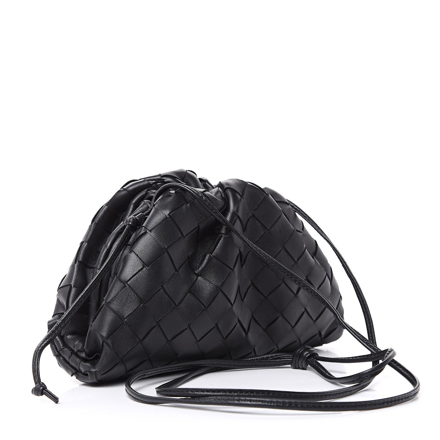 Nappa Intrecciato The Mini Pouch Black