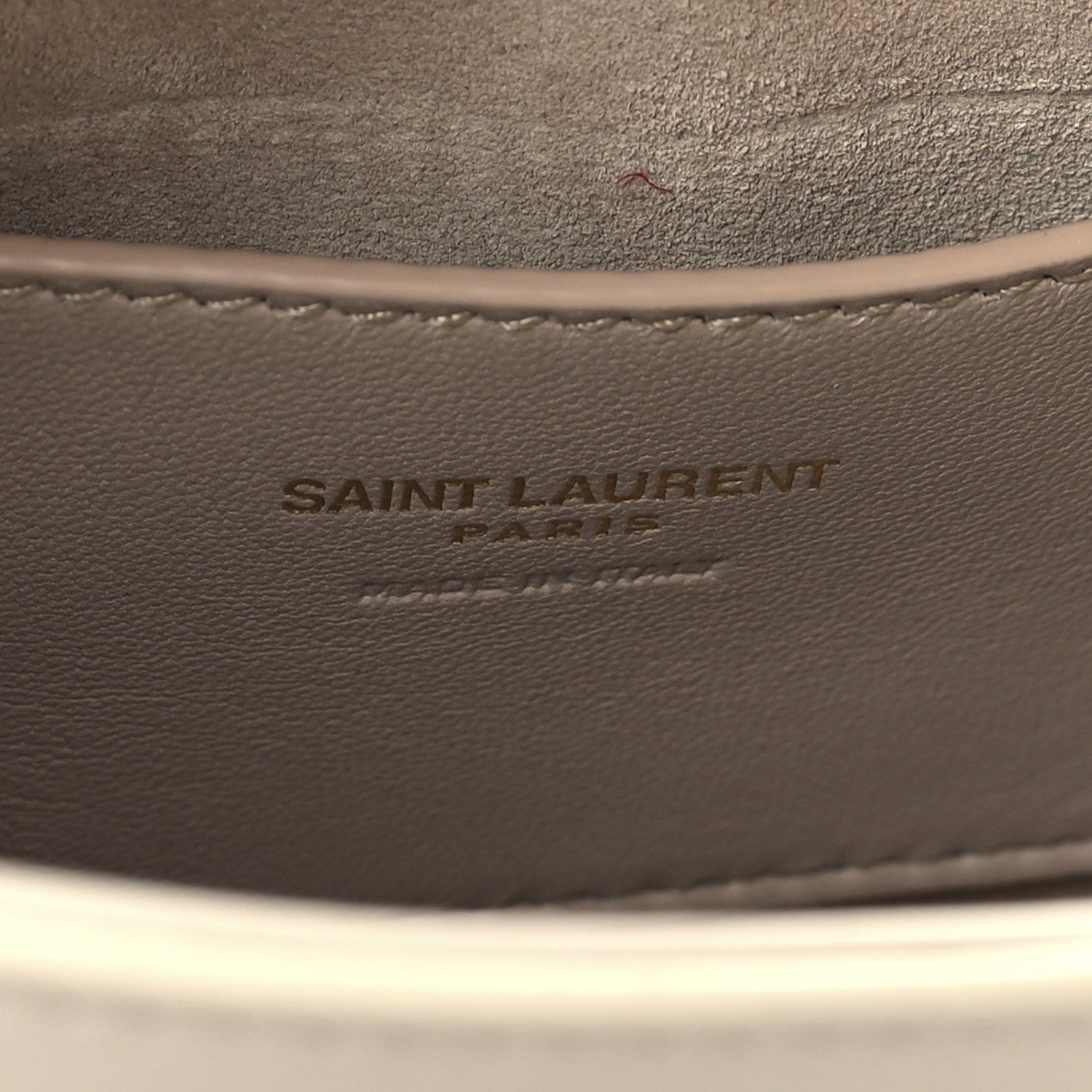 Saint Laurent Smooth Calfskin Le 5 A 7 Mini Hobo Crema Soft 6 of 9