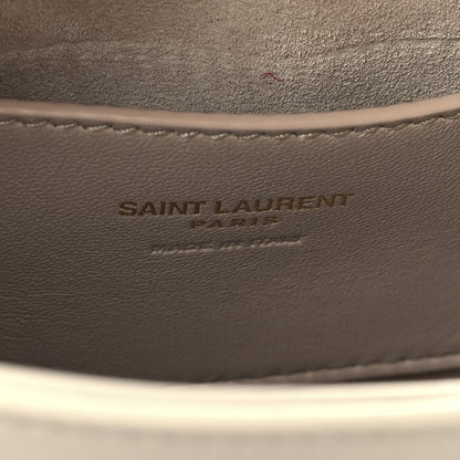 Saint Laurent Smooth Calfskin Le 5 A 7 Mini Hobo Crema Soft 6 of 9