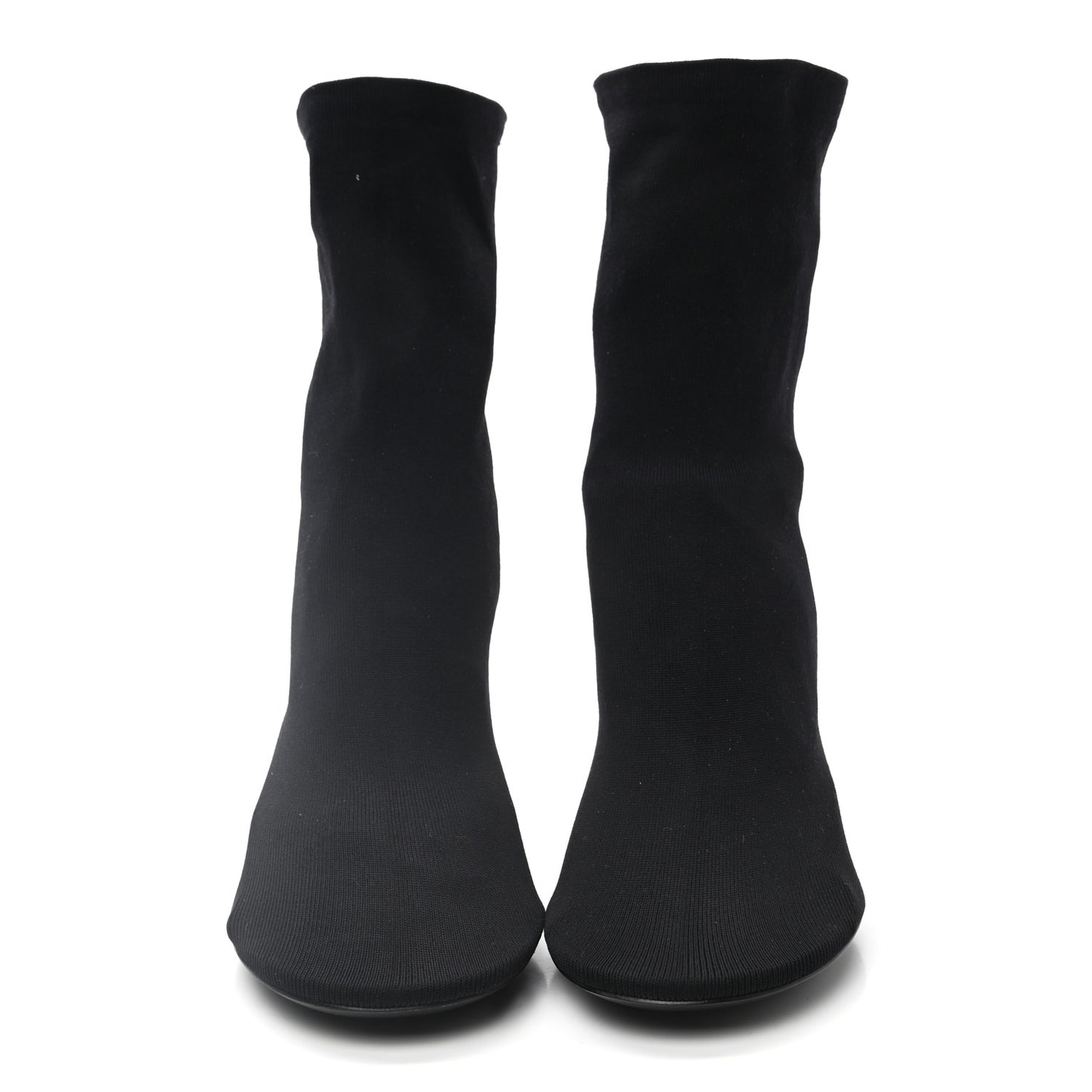 Stretch Tight Fabric Tight 110mm Booties 38 Black