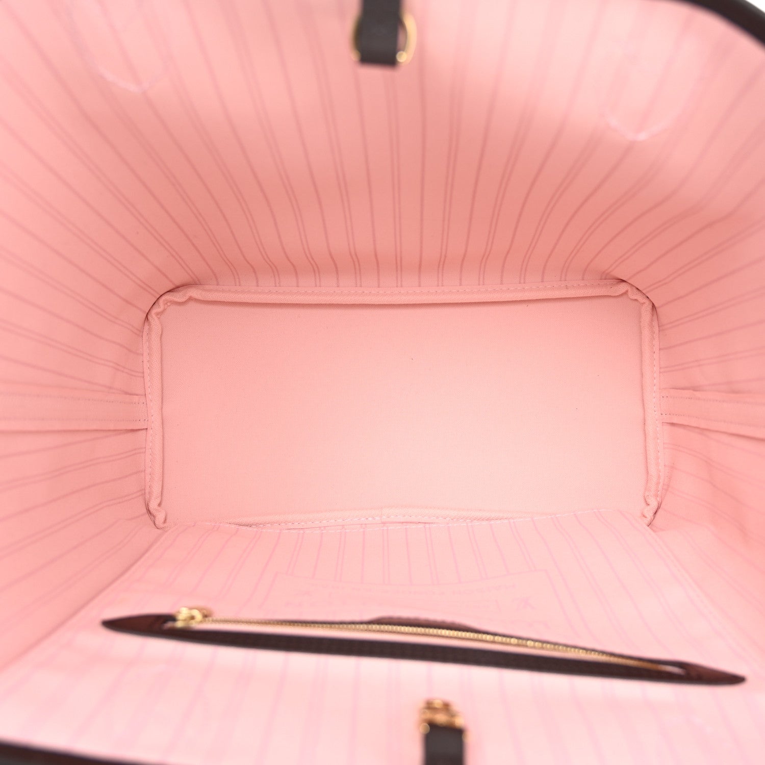 Louis Vuitton Damier Ebene Neo Neverfull MM Rose Ballerine 6 of 10