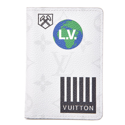 Louis Vuitton Monogram Stickers Pocket Organizer White 1 of 7