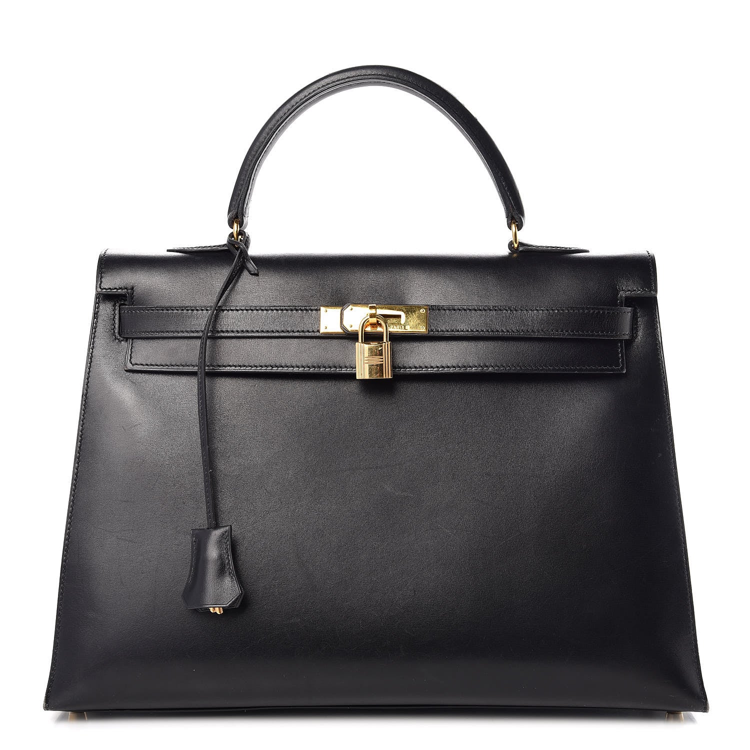 Hermes Box Kelly Sellier 35 Black 1 of 23